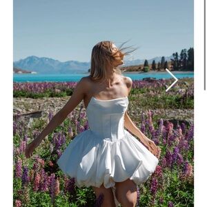 Aston bridal JAC mini dress